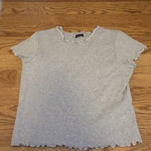 Gray Brandy Melville top
